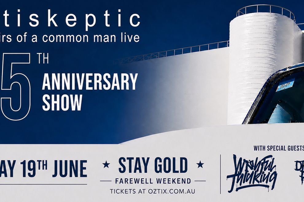 ANTISKEPTIC | 25 YEARS OF MEMOIRS OF A COMMON MAN | STAY GOLD FAREWELL
