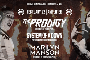 THE PRODIGY Perth Tribute Show w/ System Of A Down & Marilyn Manson Tributes | Amplifier Bar