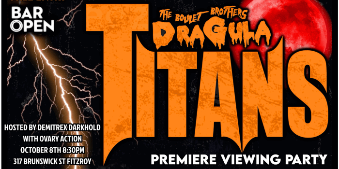 **FREE ENTRY** The Boulet Brothers Dragula Viewing Party (Band Room)