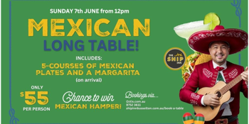 Mexican Long Table