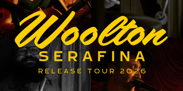 Woolton, Matilda O'Brien & Duddy Cravitz in the front bar for Woolton's single launch of Serafina