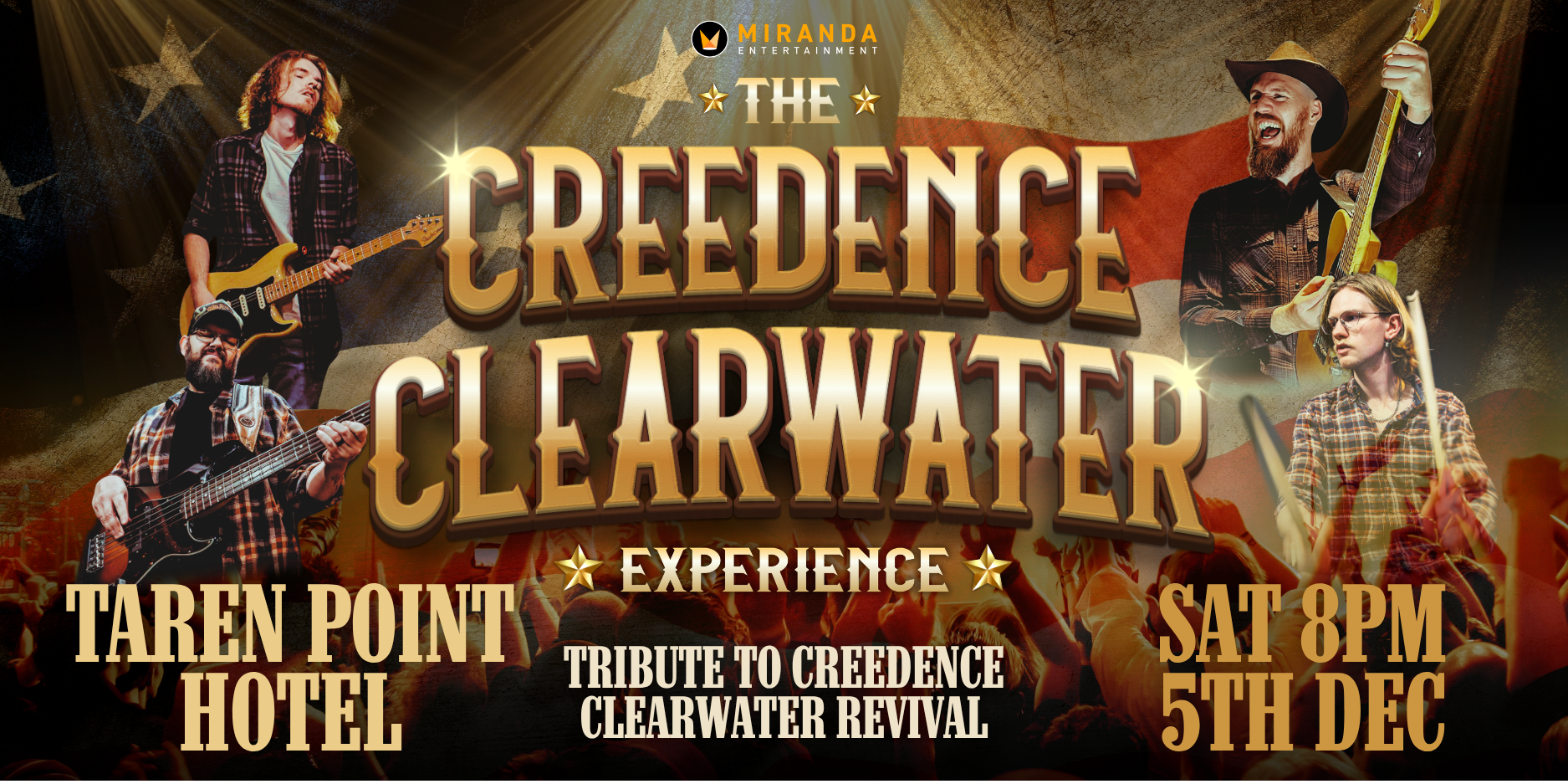 THE CREEDENCE CLEARWATER EXPERIENCE