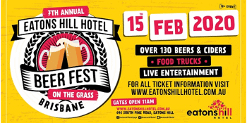 7th Annual Eatons Hill Hotel Beer Fest On The Grass
