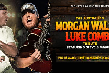 The Australian MORGAN WALLEN LUKE COMBS Tribute