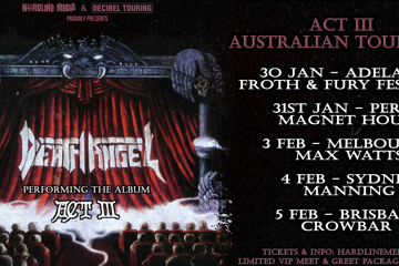 DEATH ANGEL - Act III - Australian Tour Jan/Feb 2027