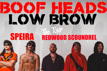 BOOF HEADS - LOW BROW: The Tour
