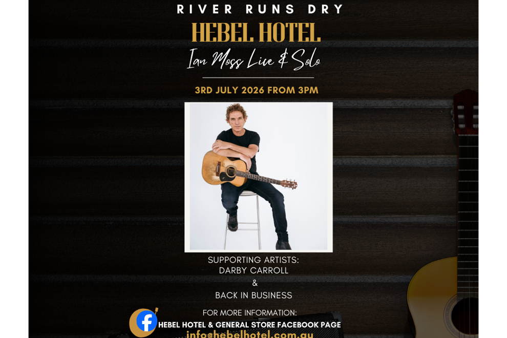 River Runs Dry - Ian Moss Live & Solo