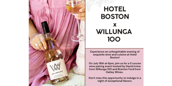 Willunga 100 Wine & Food Tasting