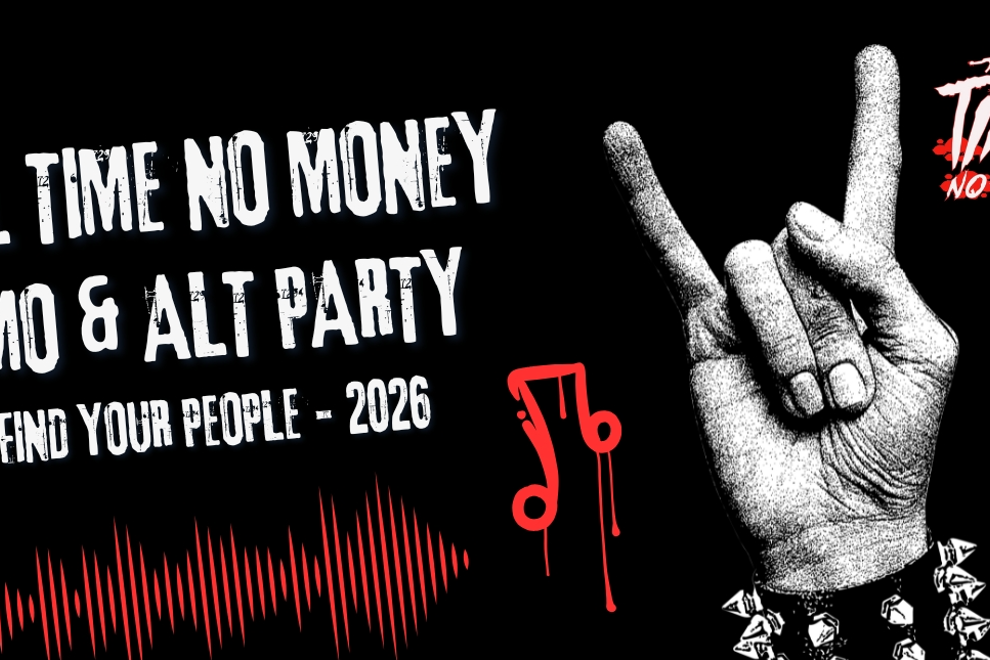 ALL TIME NO MONEY — FIND YOUR PEOPLE EMO & ALT PARTY