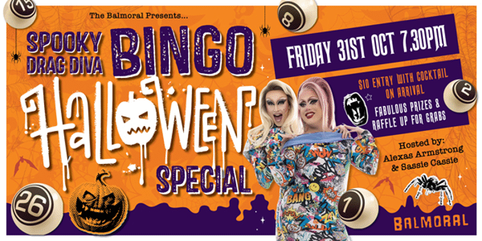 SPOOKY DRAG DIVA BINGO