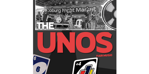 THE UNOS live at The Retreat Hotel - Concert poster