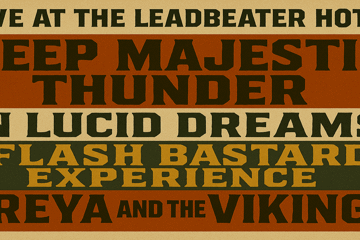 Deep Majestic Thunder - live at The Leadbeater Hotel