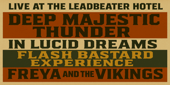 Deep Majestic Thunder - live at The Leadbeater Hotel