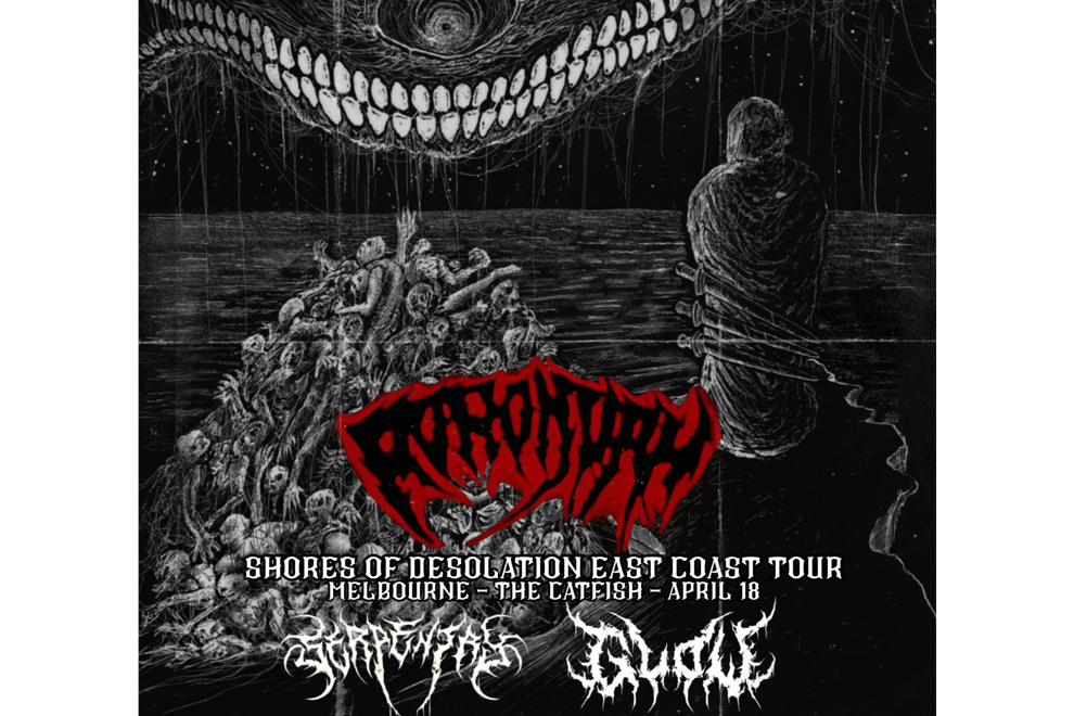 RORONOAH "Shores of Desolation" Tour - Melbourne - RORONOAH X SERPENTRY & GLOW