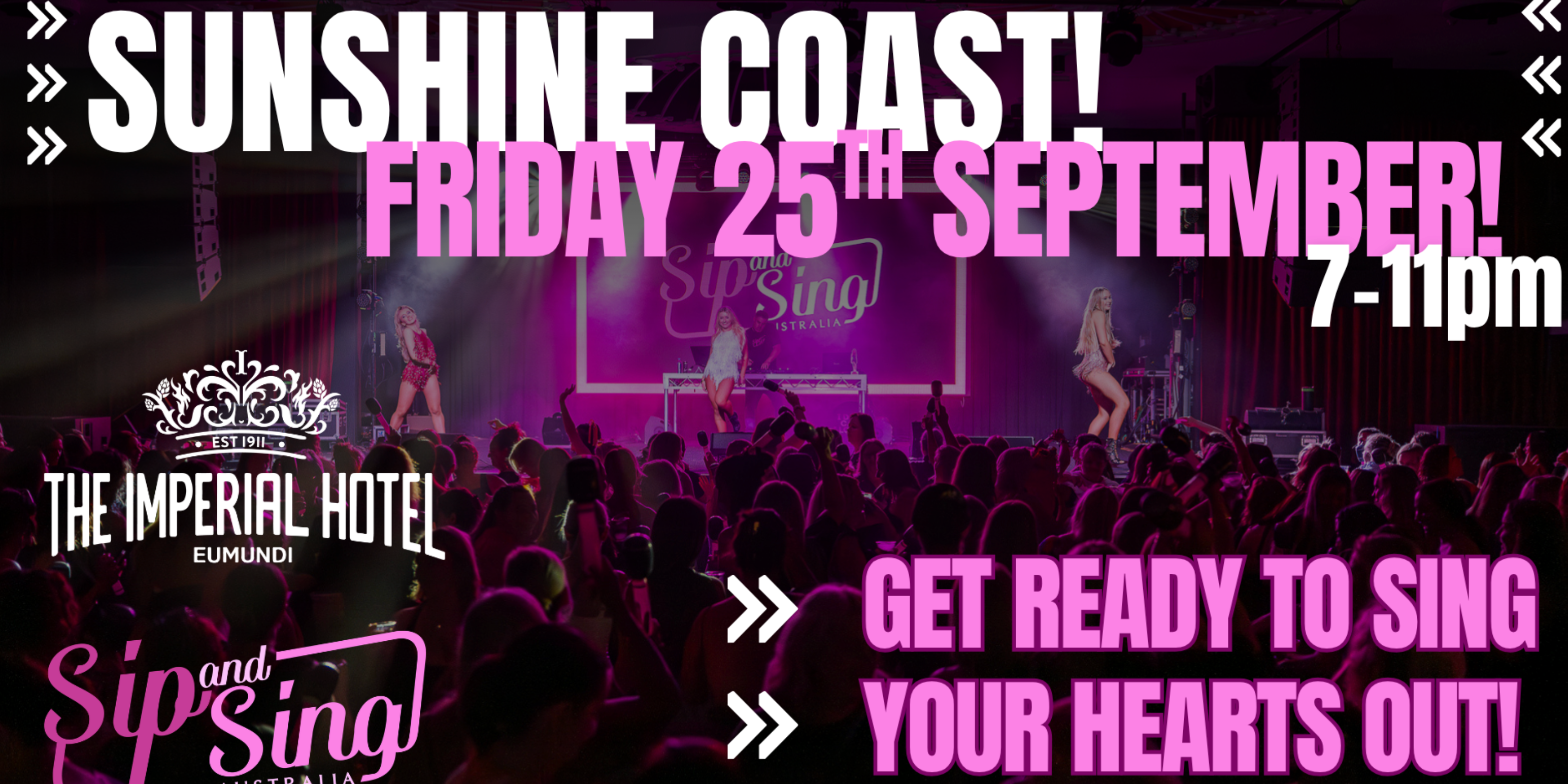 Sip & Sing Sunshine Coast