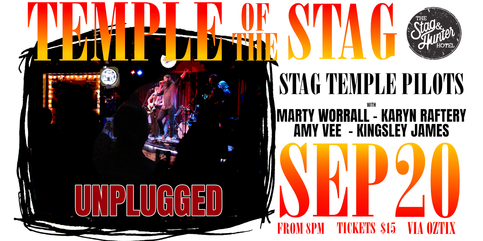 Temple of the Stag Unplugged ft. Amy Vee, Kingsley James, Karyn Raftery & Marty Worrall