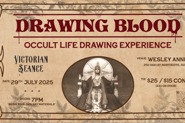 Drawing Blood Occult Life Drawing presents VICTORIAN SEANCE