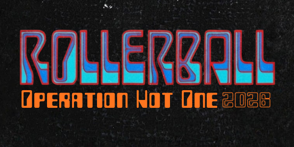 Rollerball - Operation Hot One 2026 live at Crowbar Brisbane in Fortitude Valley on May 16, 2026 - Concert poster