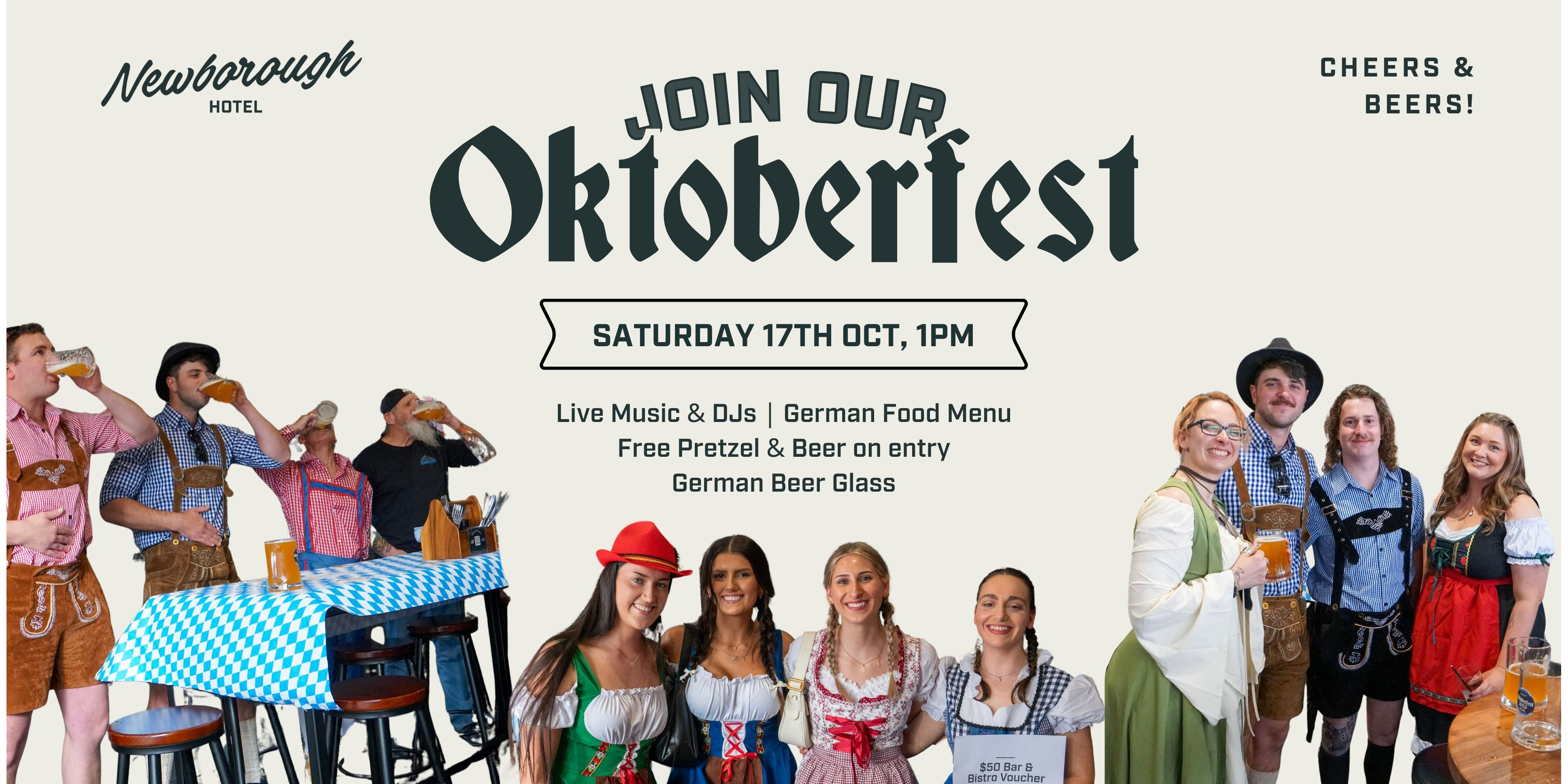OKTOBERFEST at Newborough Hotel!
