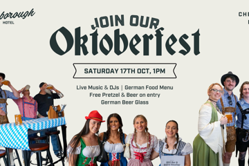 OKTOBERFEST at Newborough Hotel!