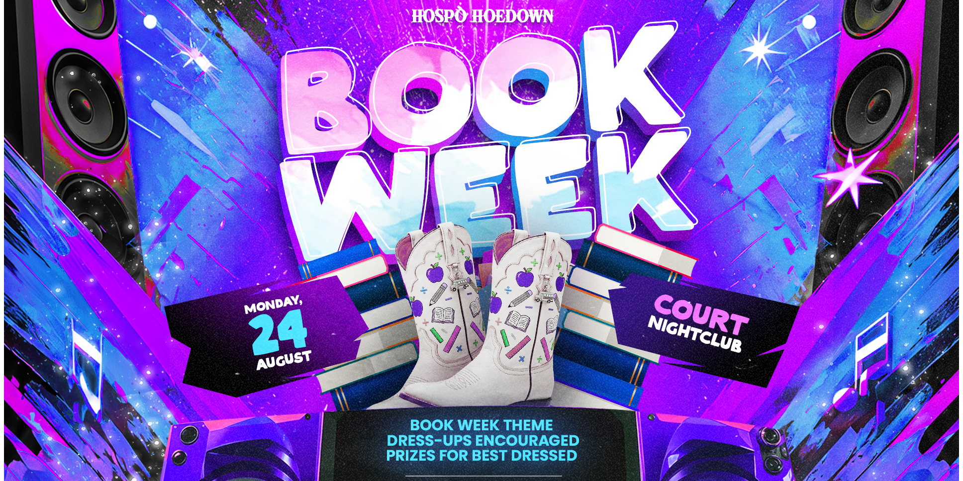 Hospo Hoedown: 24th August 2026 - Book Week