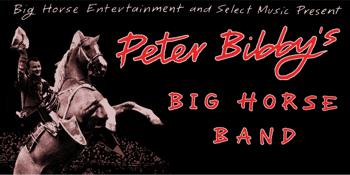 PETER BIBBY'S BIG HORSE BAND GALLOPS TO THE EAST COAST