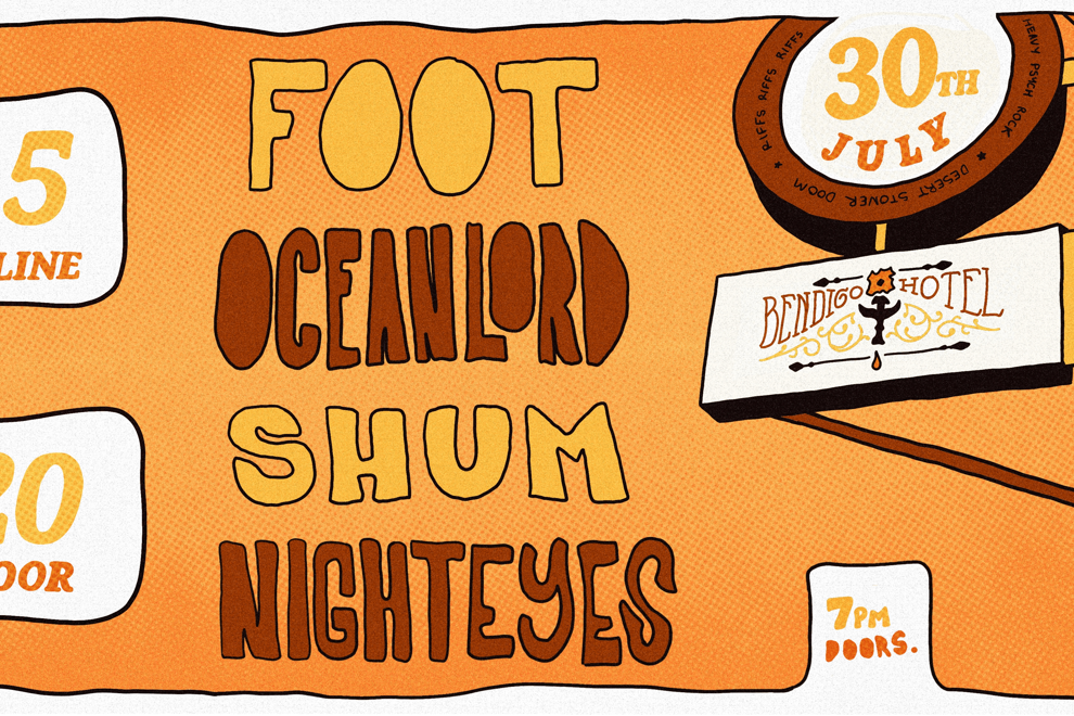 Foot + Oceanlord + Shum + Nighteyes