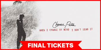 Chance Peña - When I Change My Mind I Don't Mean It