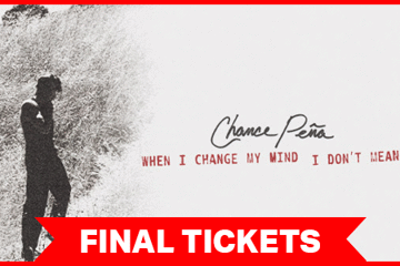Chance Peña - When I Change My Mind I Don't Mean It