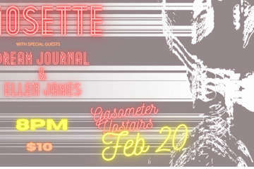 Mosette Debut with special guests, Dream Journal and Ellen James