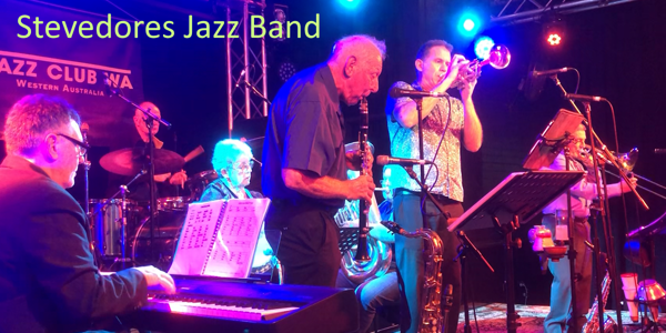 Stevedores Jazz Band live at Milk Bar - Concert poster