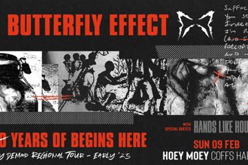 The Butterfly Effect - "Begins Here" 21st Anniversary Regional Tour