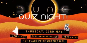 CANCELLED - Dune Quiz Night