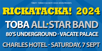 Rickatacka 2024 | TOBA All-star BAND | 80's Underground | Vacate Palace