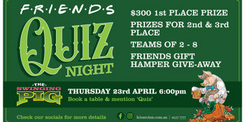 FRIENDS QUIZ NIGHT