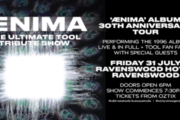 AENIMA - THE ULTIMATE TOOL TRIBUTE SHOW |"Ænima" Album 30th Anniversary Tour | RAVENSWOOD