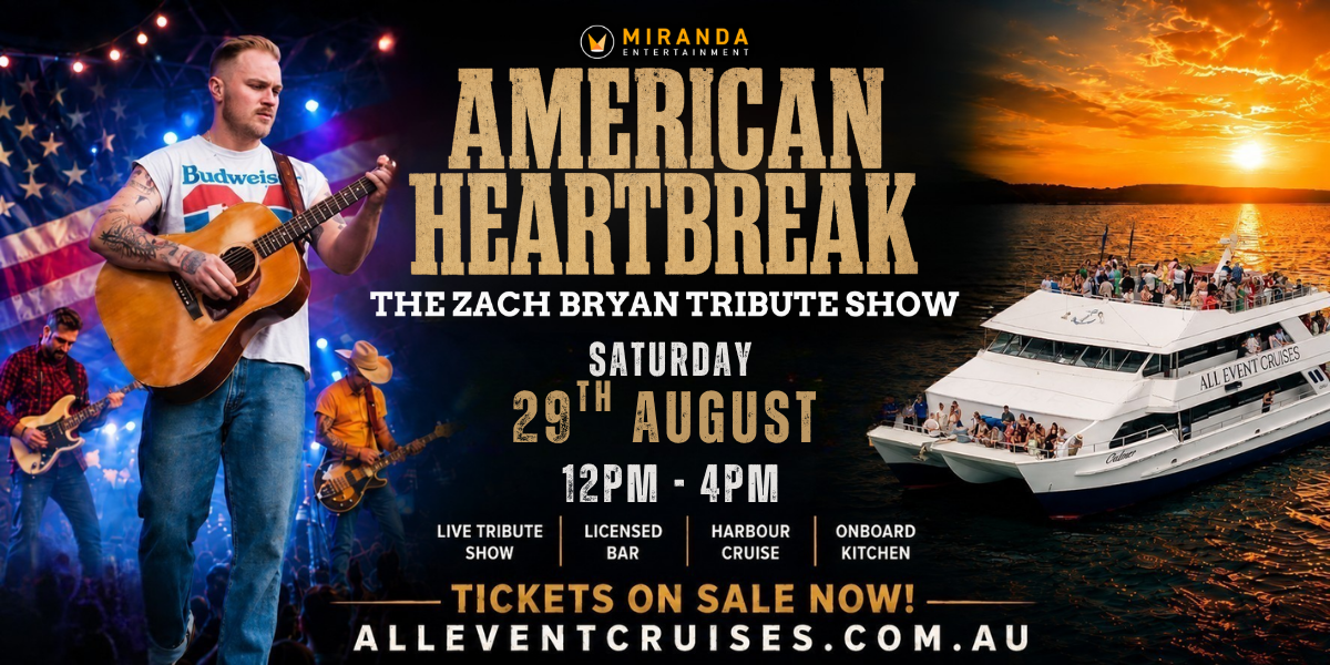 Zach Bryan Tribute Show | American Heartbreak | Live on Newcastle Harbour
