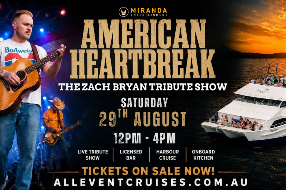Zach Bryan Tribute Show | American Heartbreak | Live on Newcastle Harbour