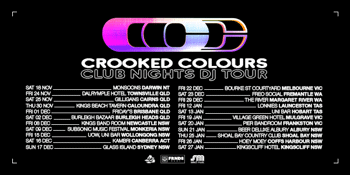Crooked Colours Club Nights DJ Tour