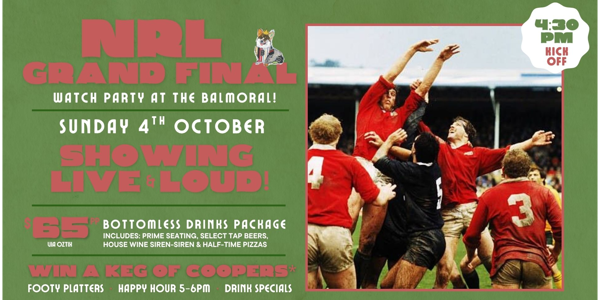 NRL Grand Final at The Bal