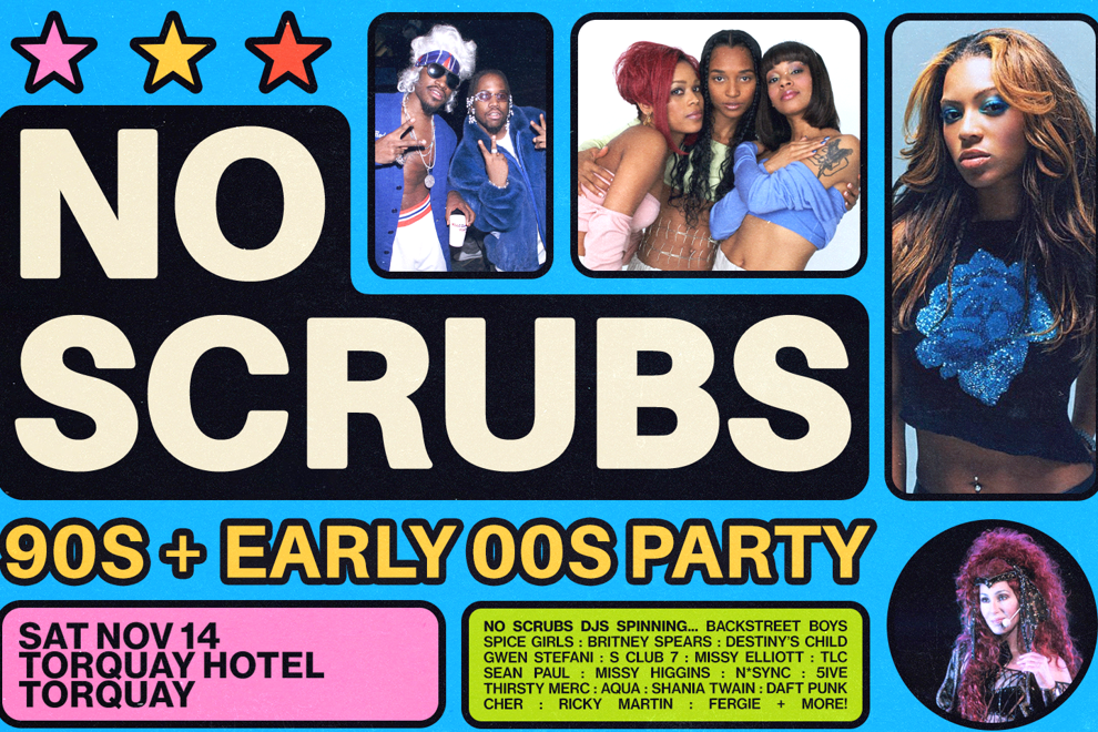 No Scrubs: 90s + Early 00s Party - Torquay