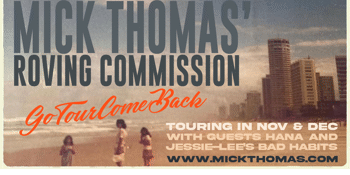 MICK THOMAS' ROVING COMMISSION