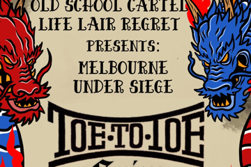 TOE TO TOE, Grim Reality, L.O.W, Backhand, No Grace, Rat Bait + Cutters