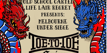 TOE TO TOE, Grim Reality, L.O.W, Backhand, No Grace, Rat Bait + Cutters