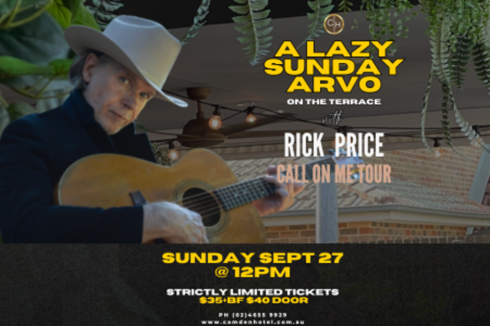 A Lazy Sunday Arvo with Rick Price