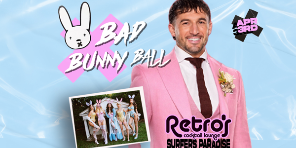 BAD BUNNY BALL live at Elsewhere, Surfers Paradise in Brisbane on April 03, 2026 - Concert poster