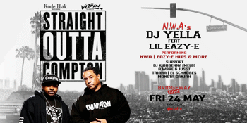 Straight Outta Compton Dj Yella & Lil Eazy E- Adelaide