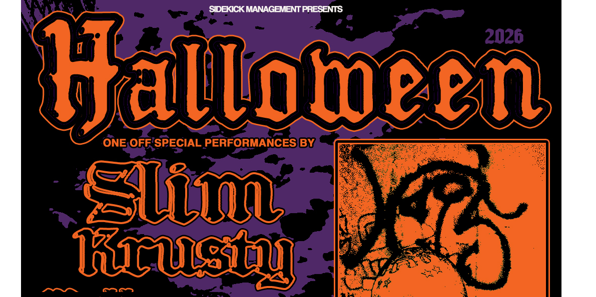 Grace Emily Halloween - Slim Krusty, TBC, Jongo Bones & Hesh