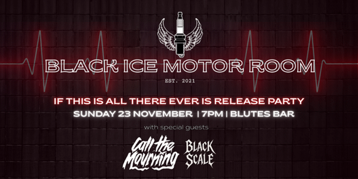 Black Ice Motor Room Debut Album Launch