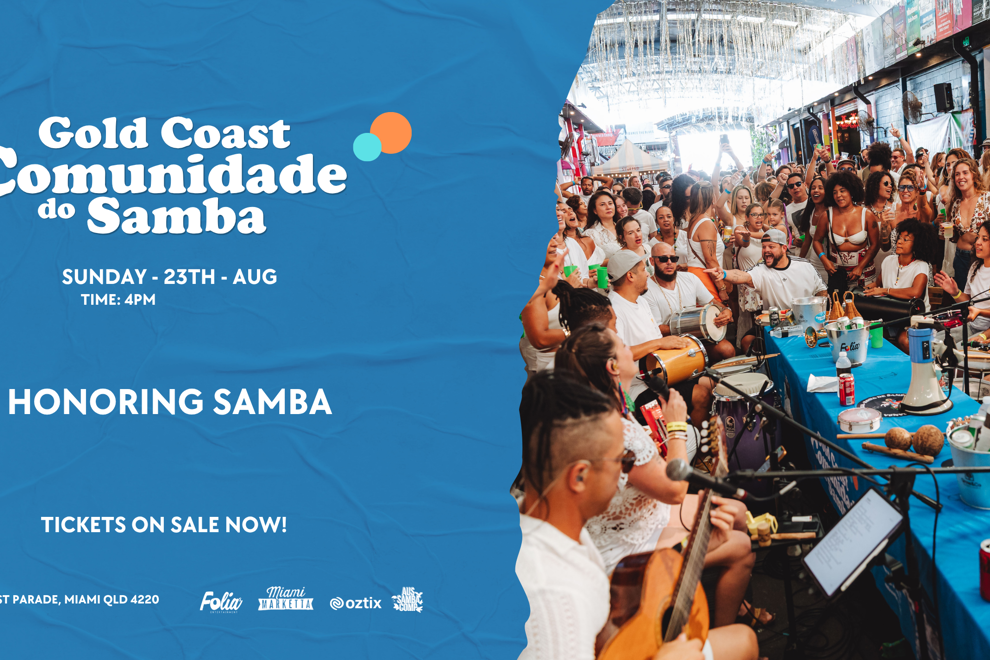 Comunidade do Samba Folias – Gold Coast Honoring Samba